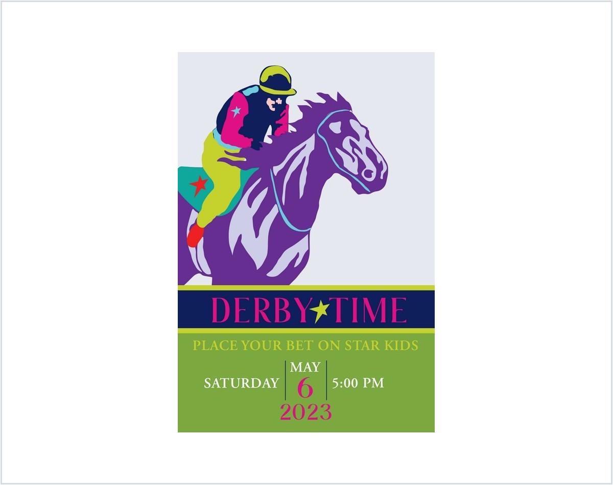 Derby Time event identity — Star Kids 2023